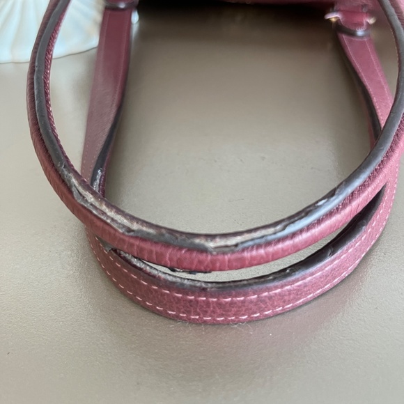 Vintage Leather Coach Handbag - Picture 4 of 16